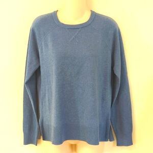 J. Society New York Cotton Crew Pullover Top S